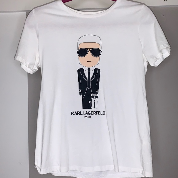 Karl Lagerfeld Tops - Karl Lagerfeld tshirt
